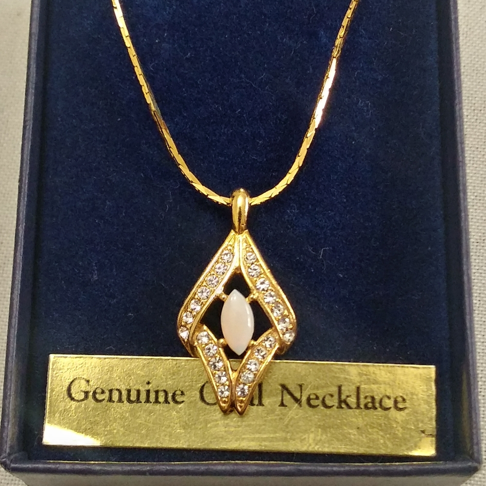 Ronté Genuine Opal Necklace